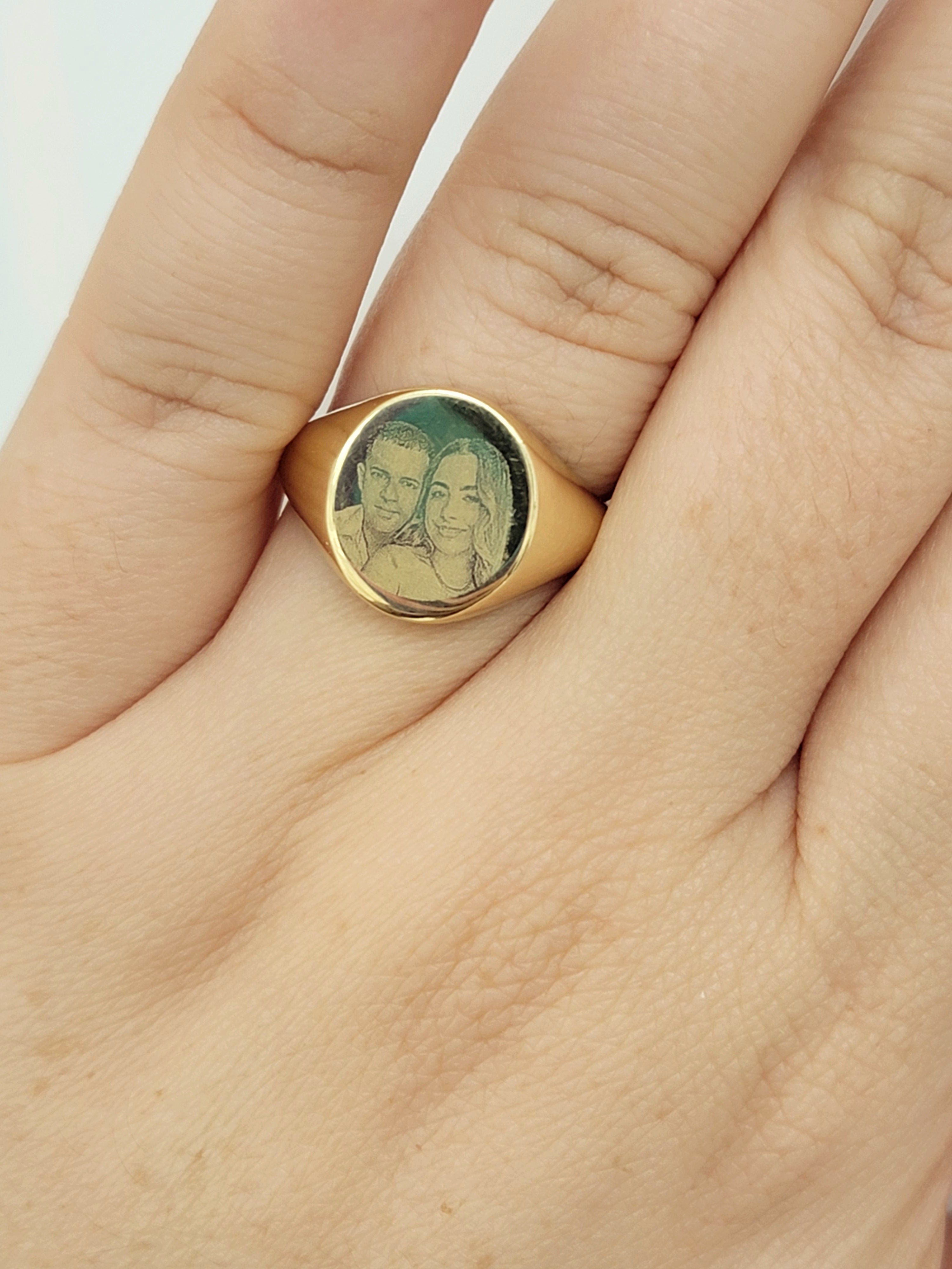 Anillo para personalizar 14k