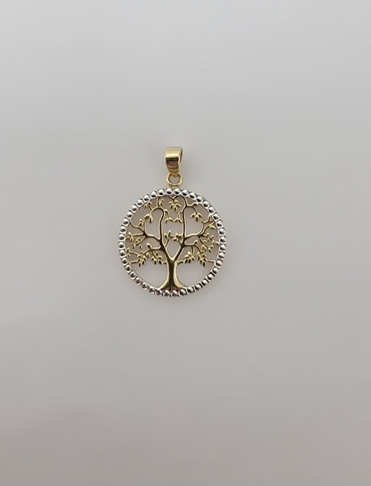 Dije del árbol de la vida 14K