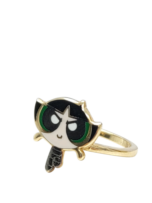 Anillo bellota 14k