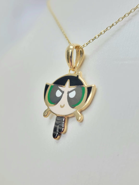 Cadena bellota 14k