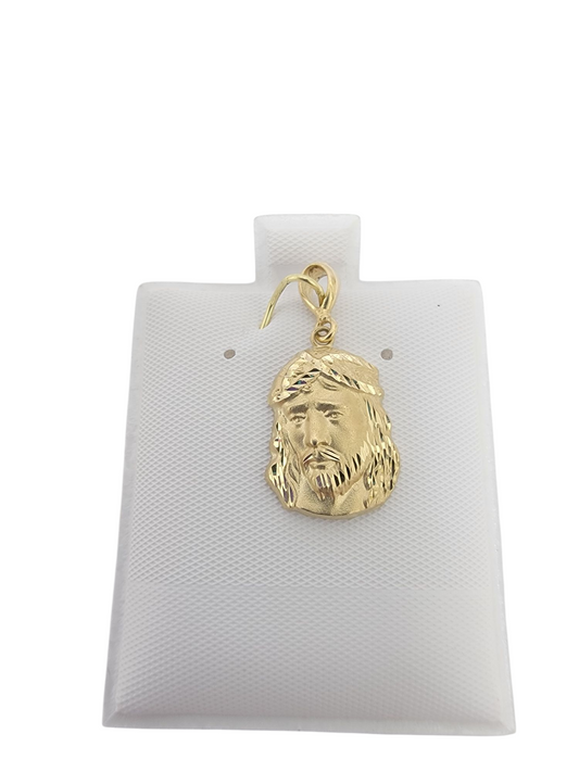 Dije de la cara de Jesucristo 14k