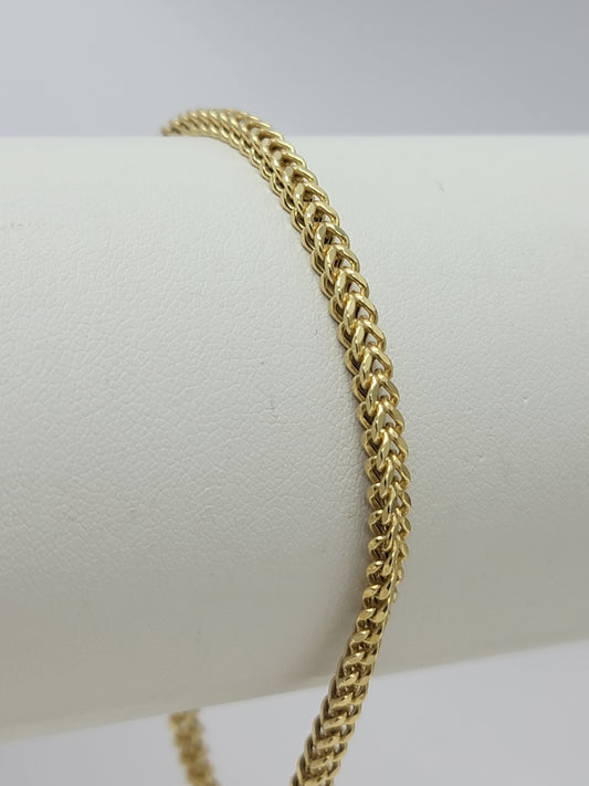 Pulsera franco 10k