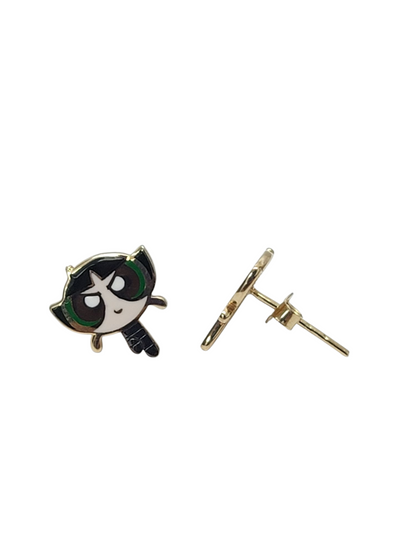 Aretes bellota 14K