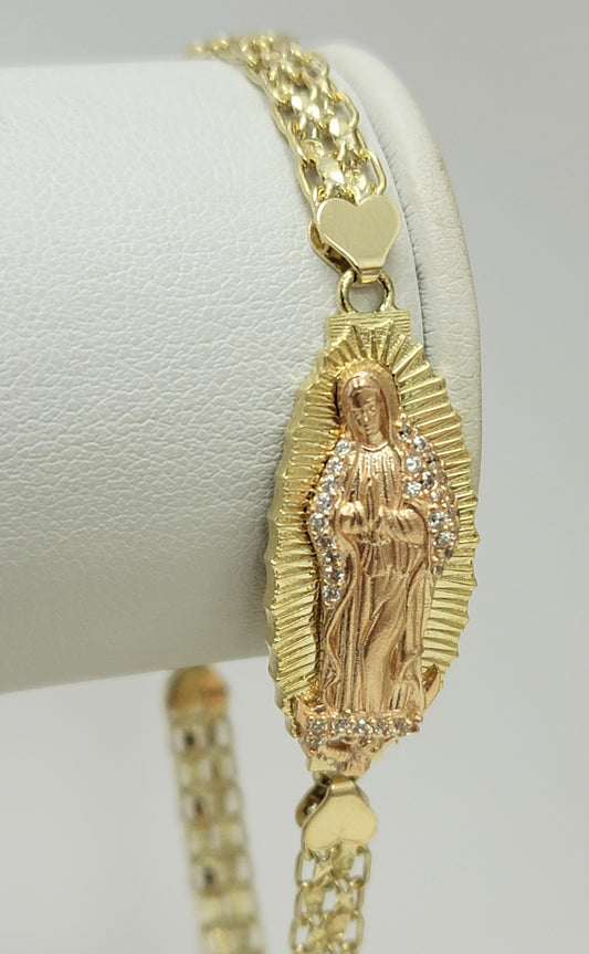 Pulsera de virgen de Guadalupe