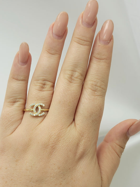 Anillo CC 14K