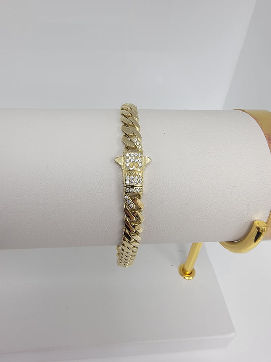 Pulsera monaco 10k
