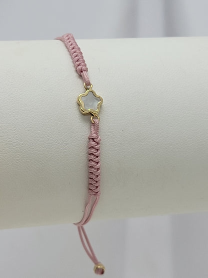 Pulsera estrella 14k