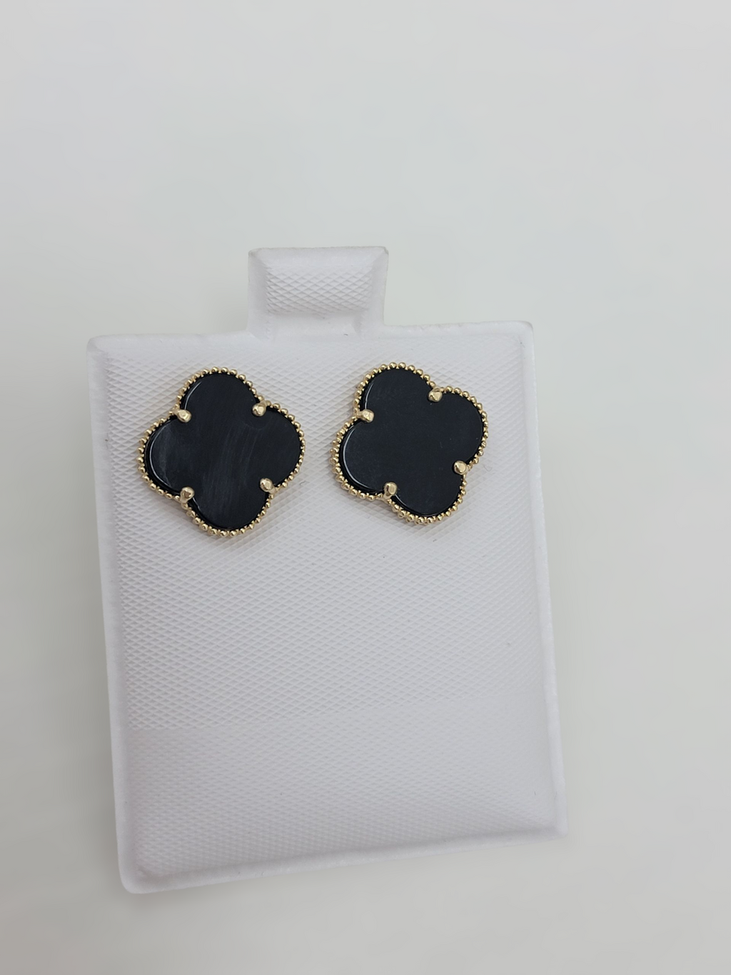 Aretes clover 14k