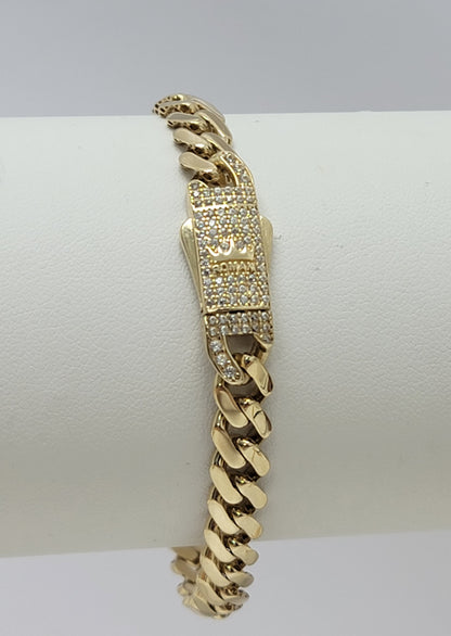 Pulsera Mónaco 10k