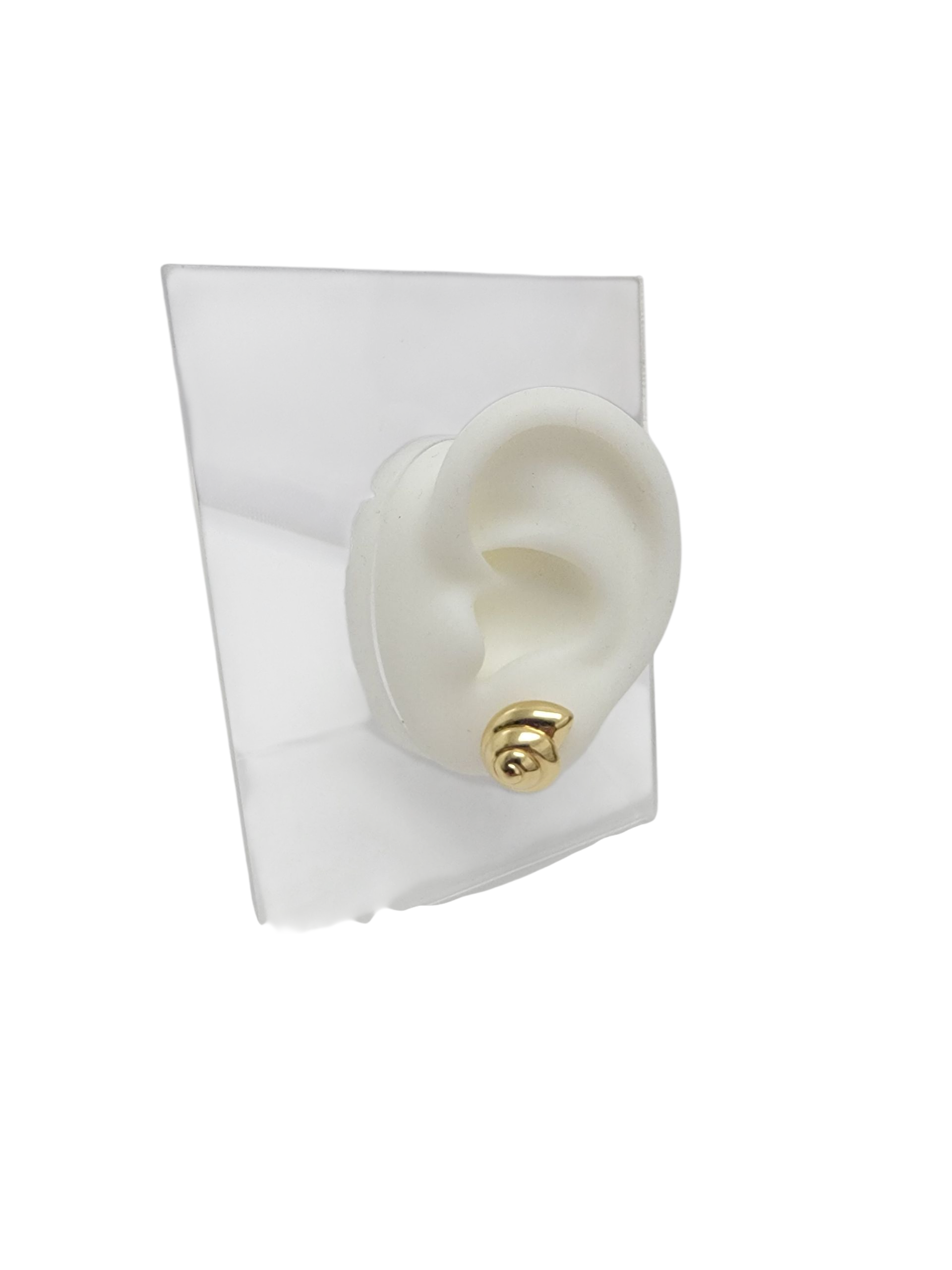 Aretes de caracol 14K