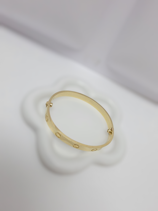 Pulsera Carti Sólida 10k