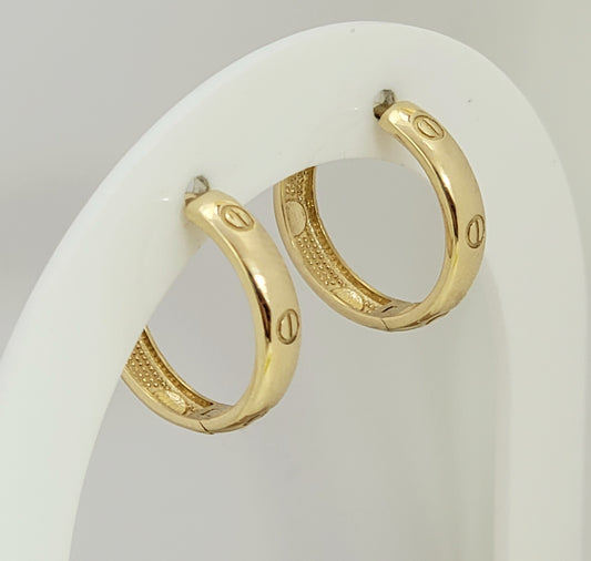 Argollas estilo carti