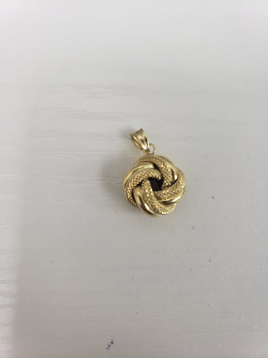 Dije de nudo  grande 14k