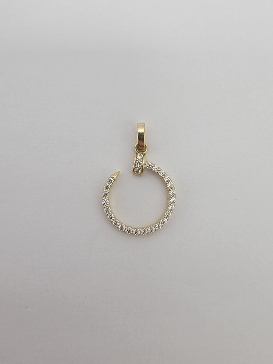 Dije de clavo 14K