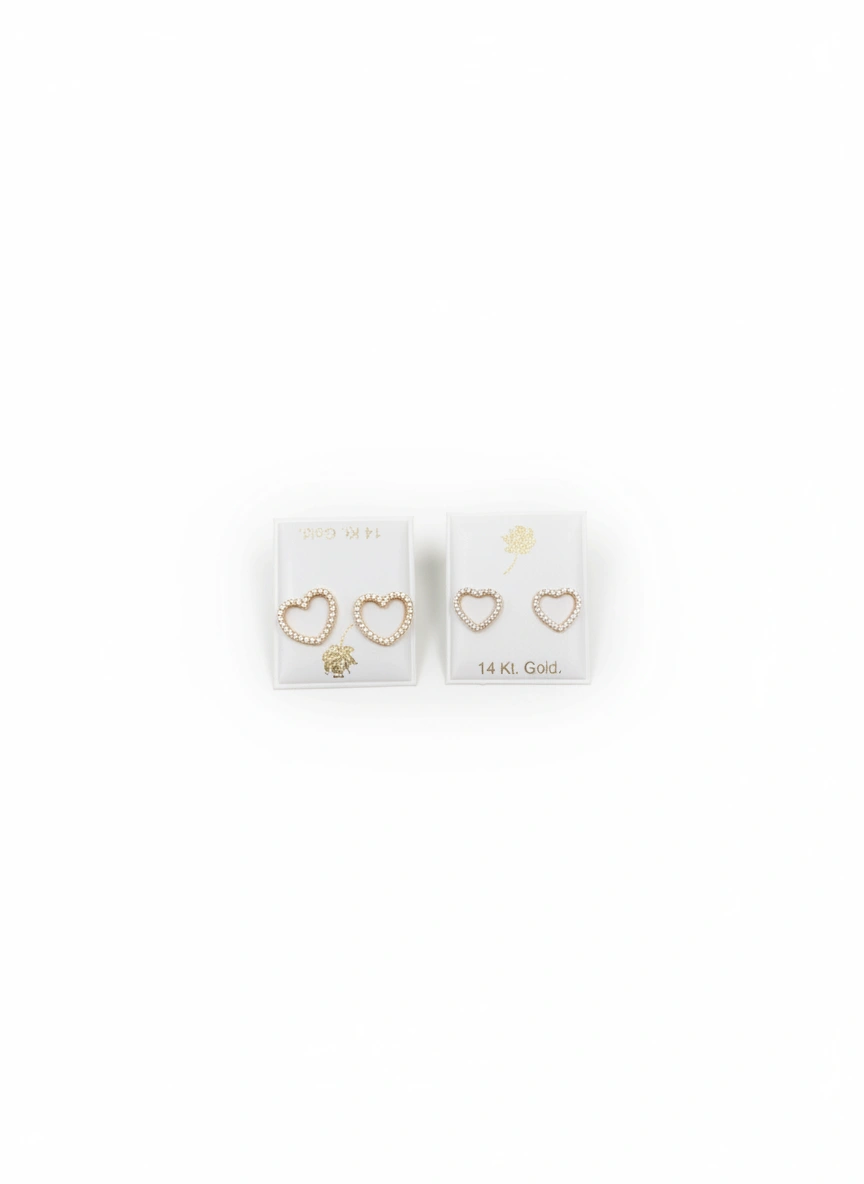 Heart earrings