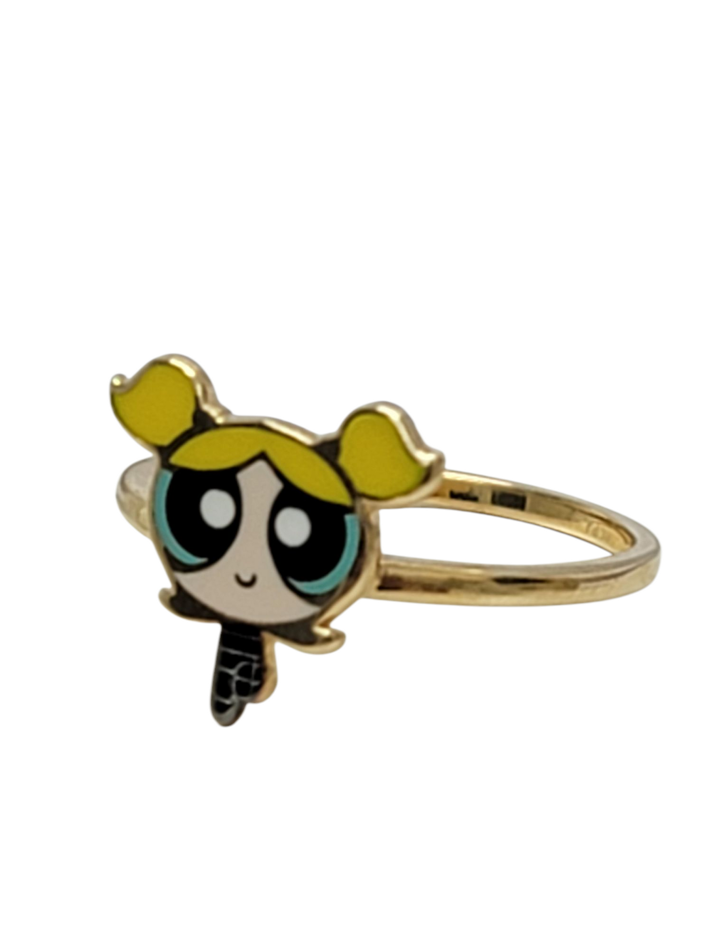 Anillo burbuja 14K