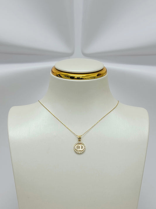 Cadena C Dior 14K