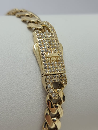 Pulsera Mónaco 10k