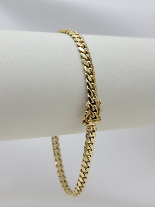 Pulsera Cuban link 10k